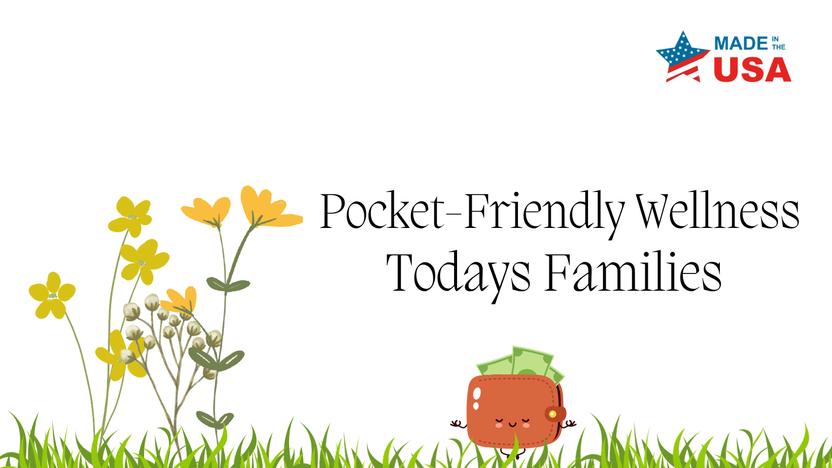 Pocket Friendly Wellness for todays families